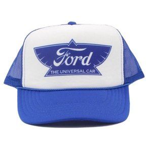 Ford Trucker Hat Vintage Foam Mesh Cap Ford 1912 Logo Hat